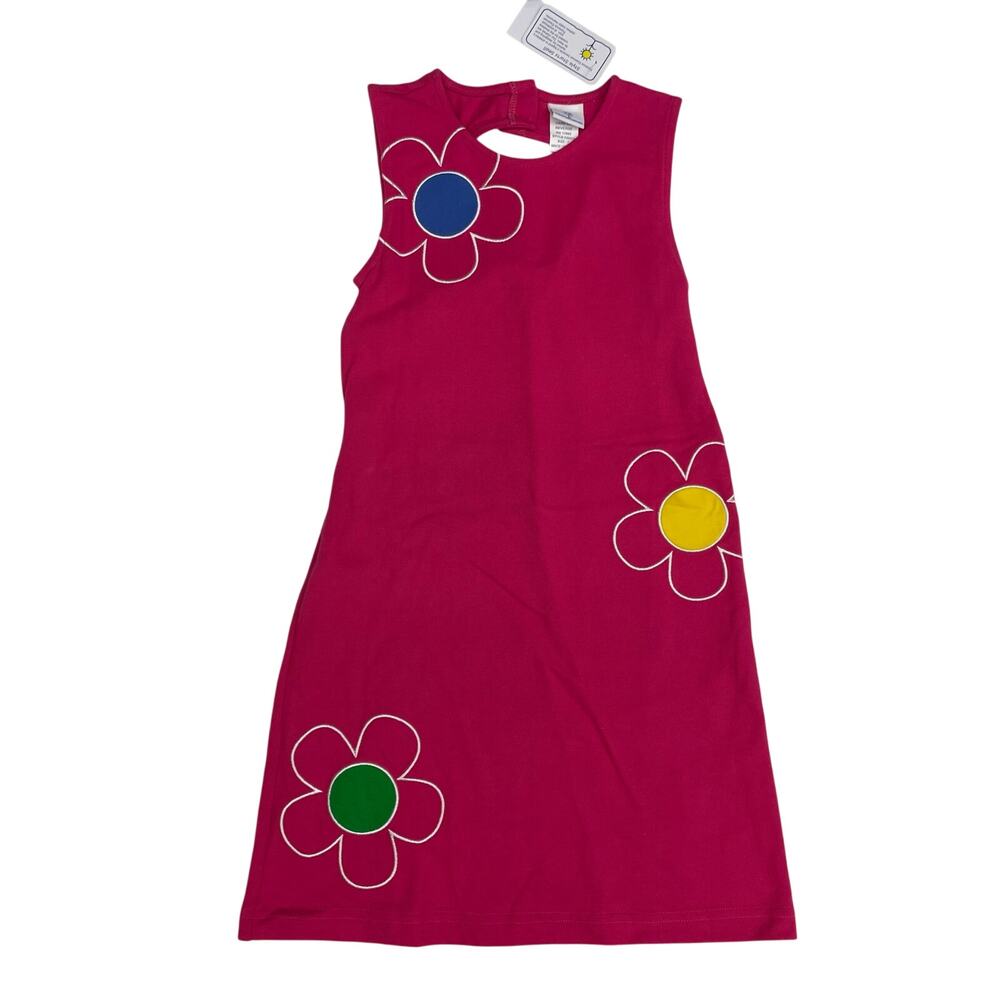 NWT Florence Eiseman Size 7 Knit Dress with Flowers